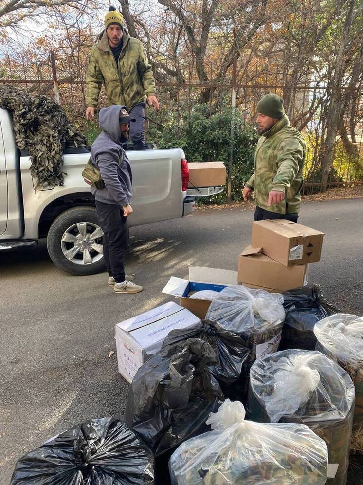 Ялтинские волонтёры отправили на фронт новую партию гуманитарной помощи