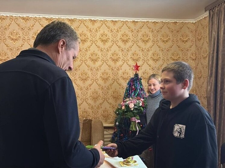 Губернатор Гладков исполнил необычную просьбу мальчика из Головчино