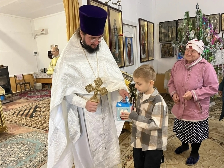 Депутат ЗСК Владимир Решетняк подарил детям Абинского района рождественские подарки