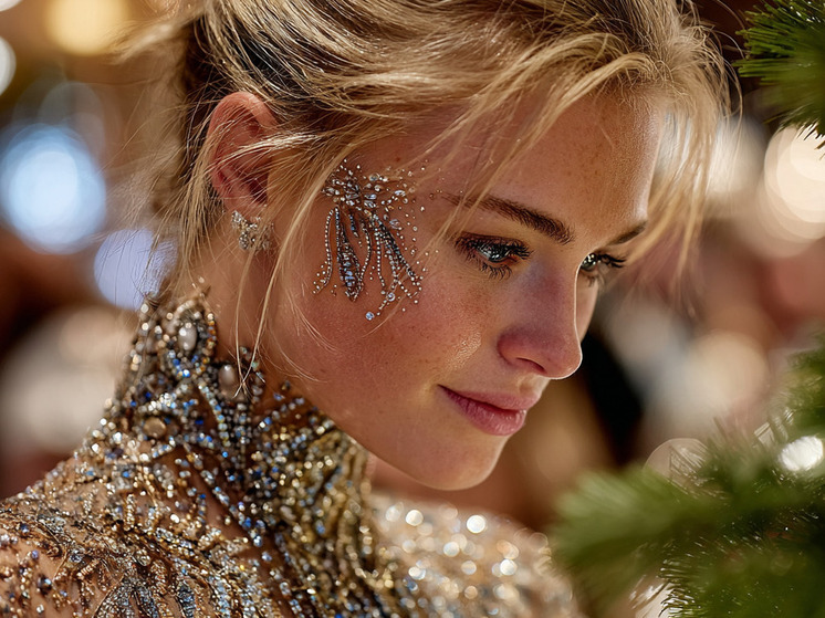 Новогодние праздники часто ассоциируются с блеском, мерцанием и роскошными тканями, которые, как принято считать, уместны лишь для особых случаев. 