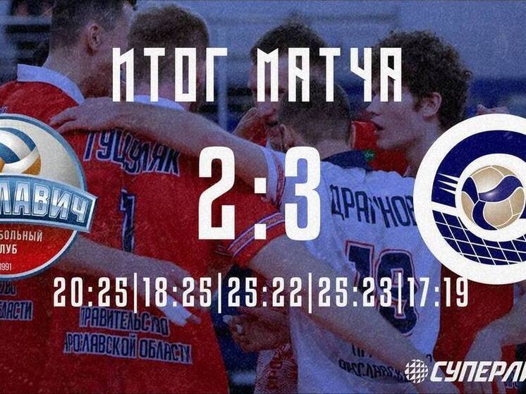 «Ярославич» чуть не выиграл у команды «Газпром-Югра»