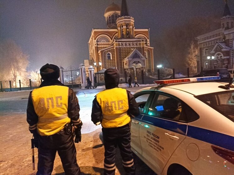 Полицейские рассказали о правонарушениях во время рождественских богослужений