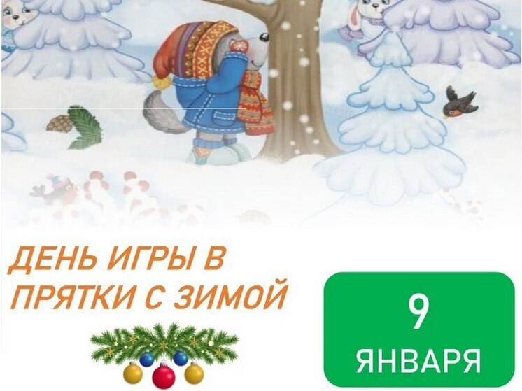 Что нам снег, что нам стужа: хабаровчанам напомнили про день игры в прятки с зимой
