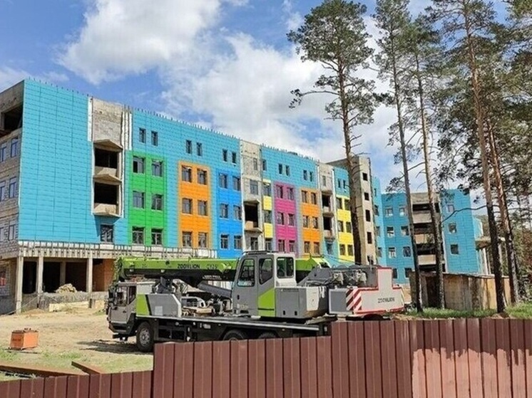 Строительство детской клинической больницы остановили в Чите