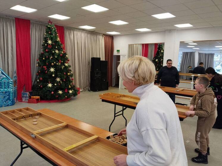 Рождественский турнир «ЖульБак» по настольным играм прошел в Серпухове