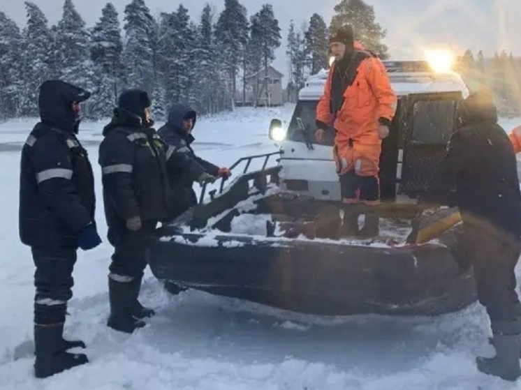 Четыре рыбака-форелевода были спасены на Онежском озере в Кондопожском районе