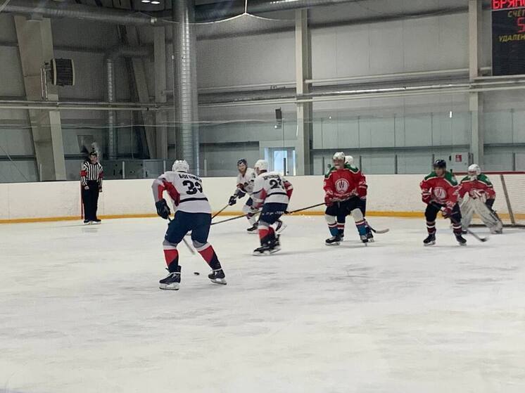 Губернатор Брянской области сыграл в Рождественском хоккейном турнире