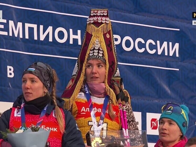 Тюменская биатлонистка завоевала «золото» на чемпионате России
