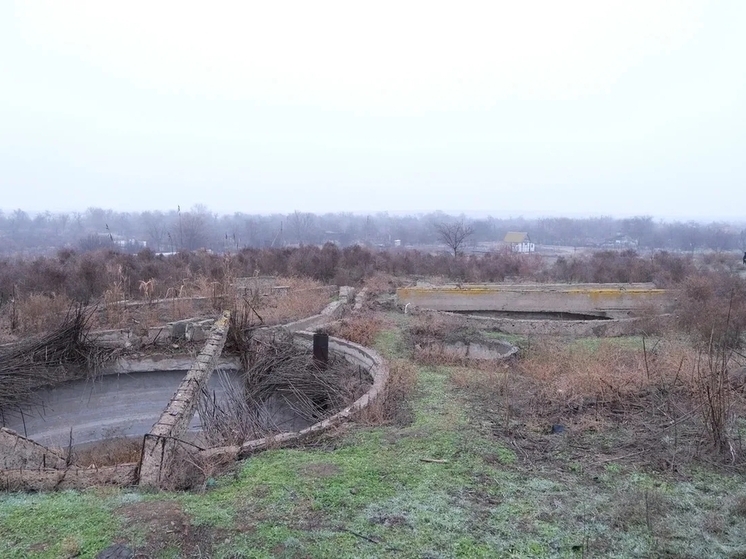 В селе Яксатово Астраханской области начался капитальный ремонт канализационной системы