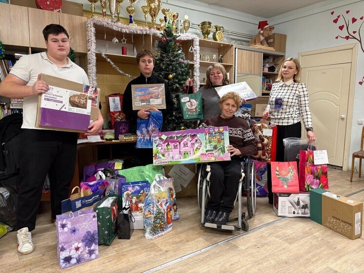 Студенты и преподаватели липецкого колледжа исполнили мечты детей-инвалидов