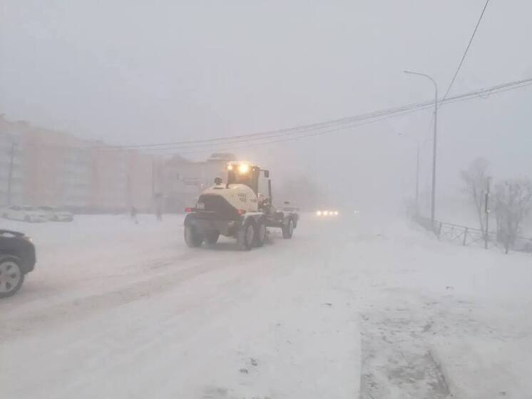 Из-за непогоды на севере Сахалина перекрыли участок трассы «Ноглики – Вал»
