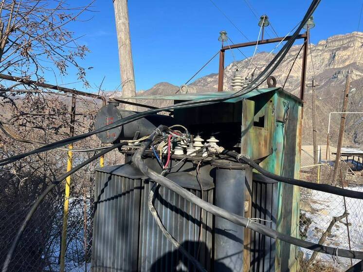 Электроснабжение в дагестанском селе Майданское восстановлено после аварии