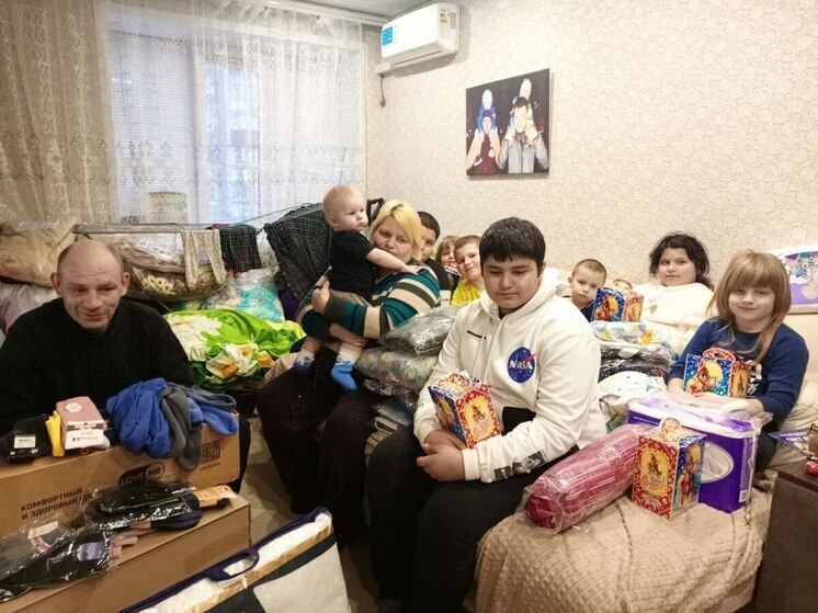 В Курской области произошел пожар в доме многодетной семьи