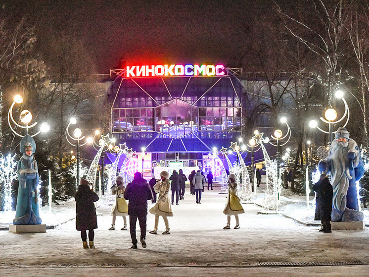 Поработали над праздничным настроением: ледовые фигуры установили в хабаровском парке Гагарина