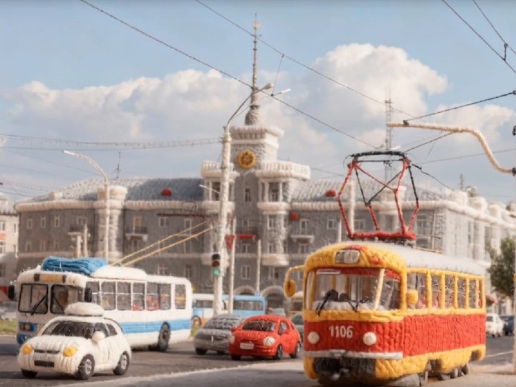 «Вязаный» мультфильм про Барнаул стал доступен для просмотра