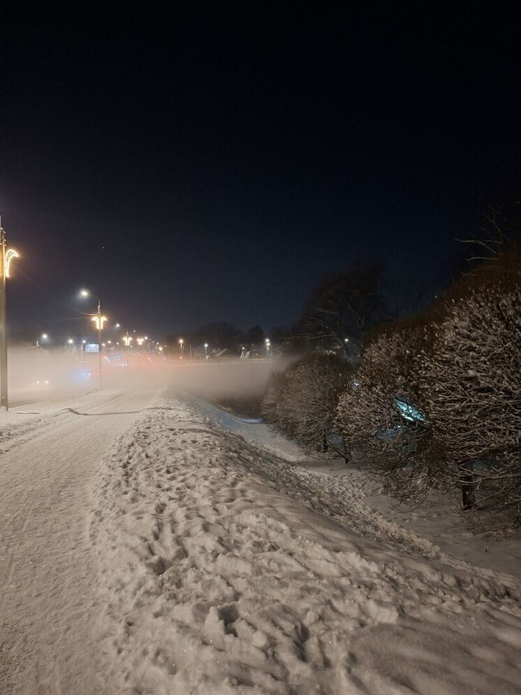 Псковскую область ожидает резкое похолодание и метель 10 января