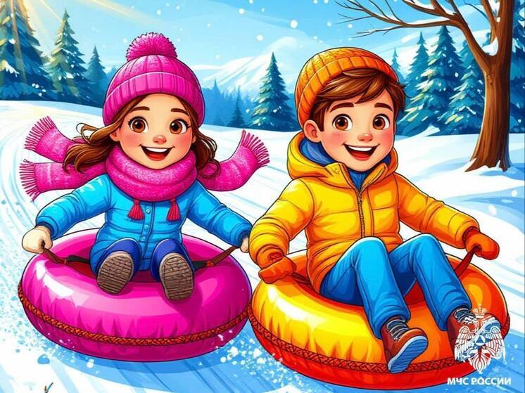 О безопасном катании на «ватрушках» рассказали спасатели новосибирцам