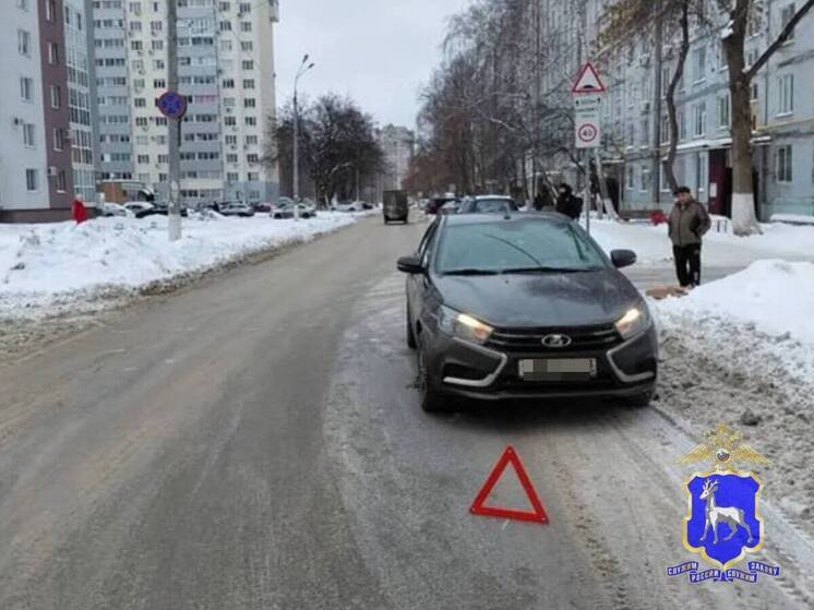 В Самарской области 47-летний водитель на Lada Vesta сбил парня на велосипеде