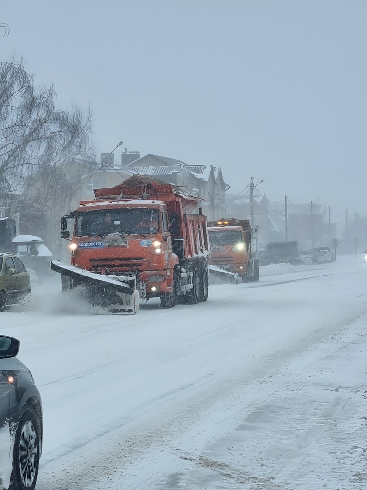 Первые дни января — время повышенной нагрузки для дорожников Чувашии