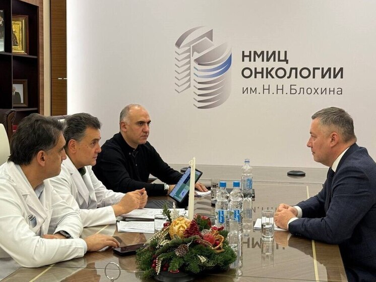 Губернатор Приангарья встретился с главным онкологом России