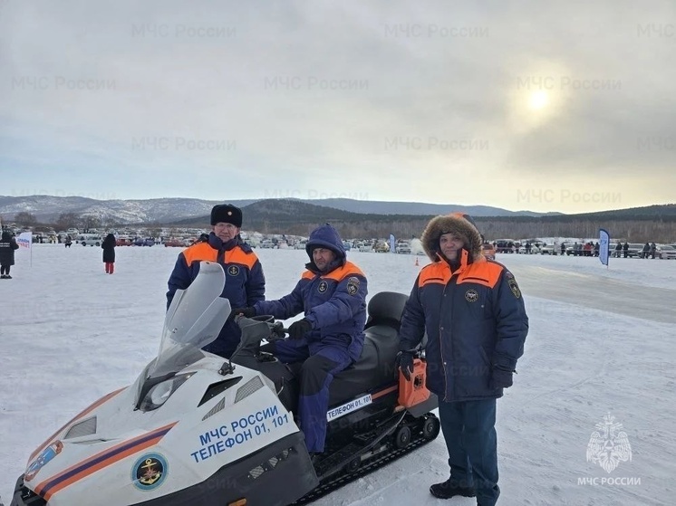 Чемпионат по ледовому дрифту прошёл в Чите