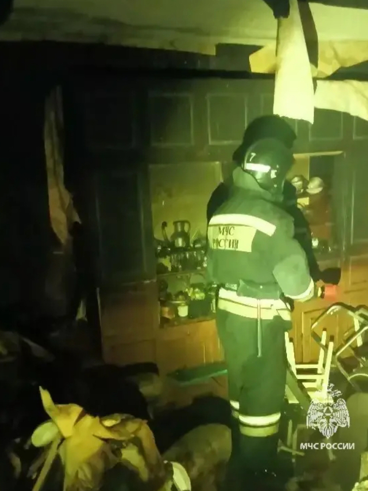 В Ливнах при пожаре в квартире погибла 83-летняя пенсионерка