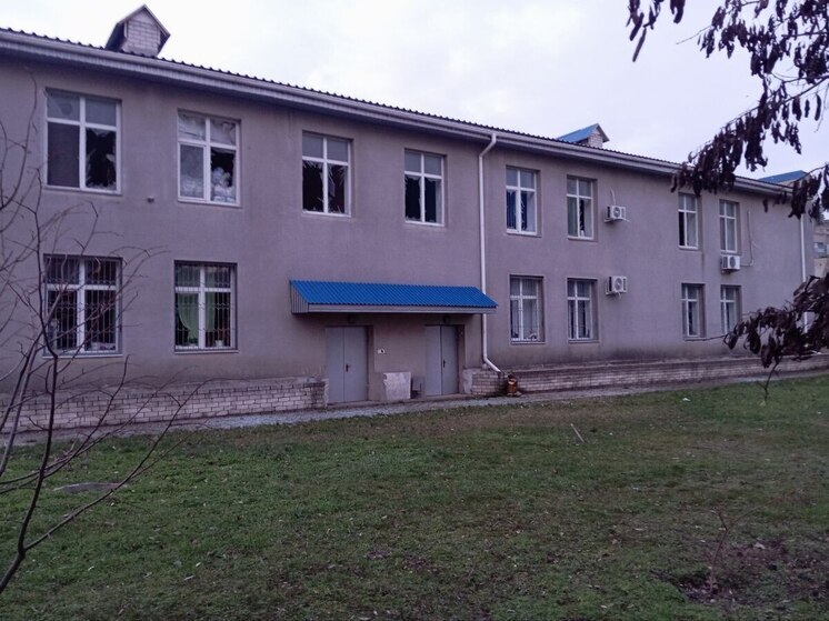 В Бердянске приступили к устранению последствий ударов БПЛА ВСУ