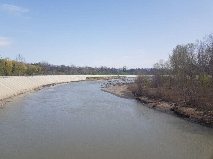В реке Пшиш в Белореченском районе поднялся уровень воды