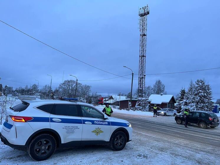 На дорогах Карелии ГАИ проводит проверки