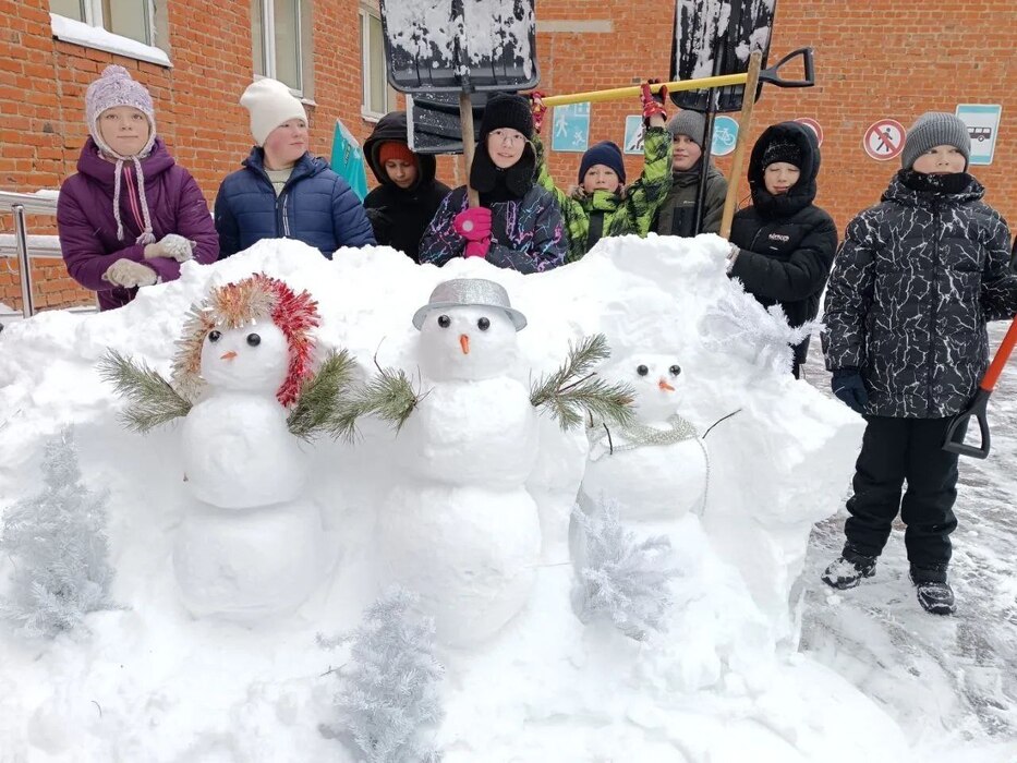 Фестиваль снеговиков в Серпухове:  фото самых ярких, креативных и необычных снеговиков
