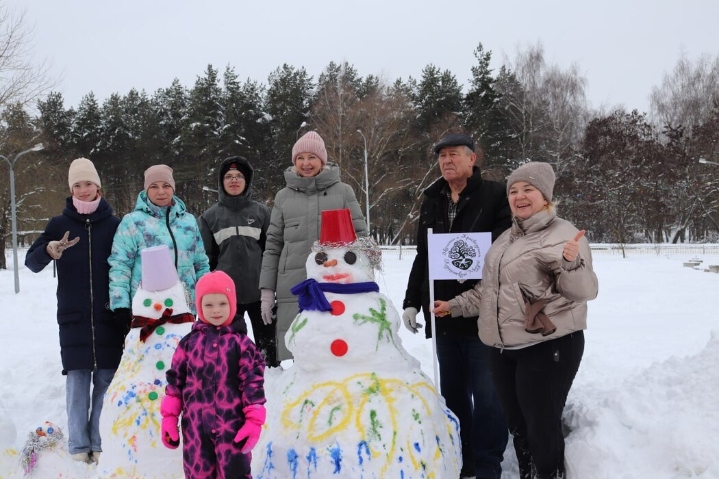 Фестиваль снеговиков в Серпухове:  фото самых ярких, креативных и необычных снеговиков