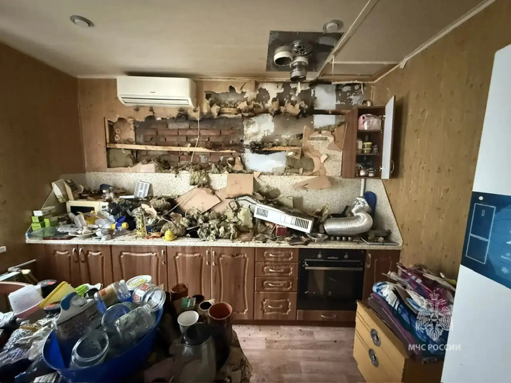 В Ростовской области загорелся дом из-за неисправности газовой колонки