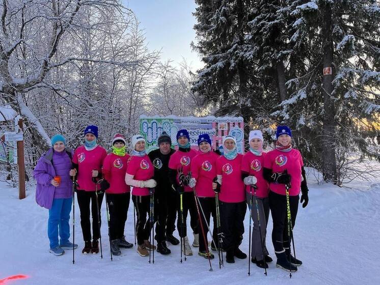 Ковдорчане стали призерами соревнований по северной ходьбе