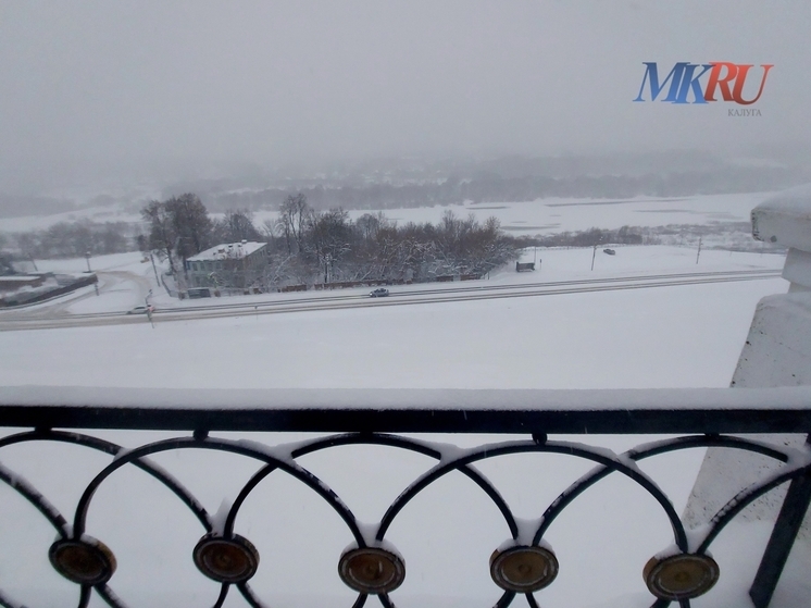 На территории Калужской области продолжит идти снег