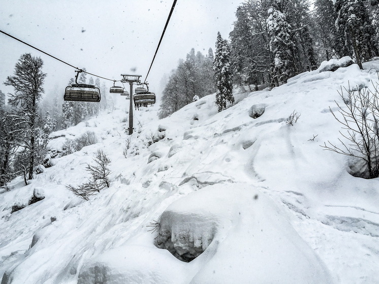 Shot: туристы из России попали под лавину в горах Грузии