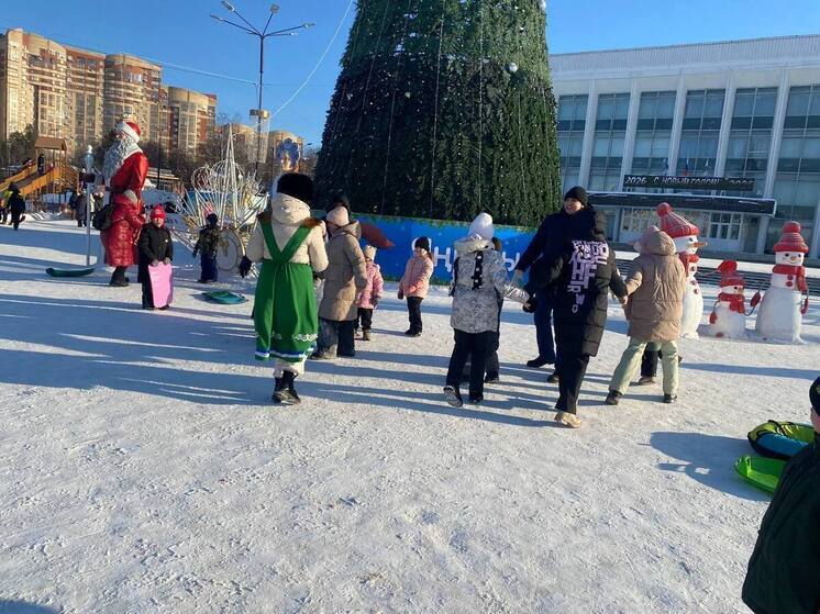 На двух площадках в Уфе прошли развлекательные мероприятия