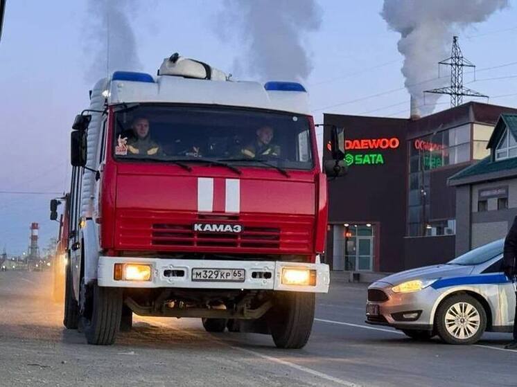 Пожар в пристройке частного дома ликвидирован в Южно-Сахалинске
