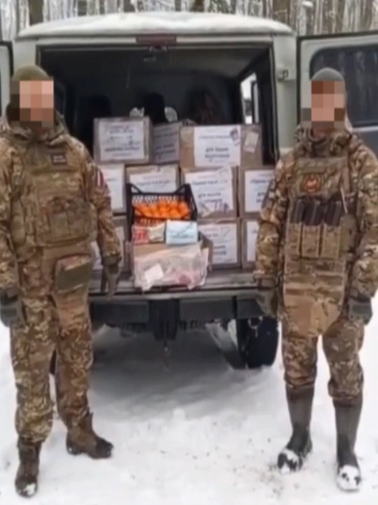 Бойцы СВО поблагодарили колымских полицейских и общественников за новогодние посылки