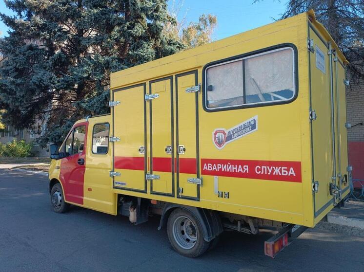 Амурская область обеспечила бесперебойную работу коммунальщиков в Амвросиевке в праздники