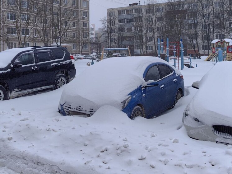 Услуги по расчистке авто от снега предлагают в Серпухове
