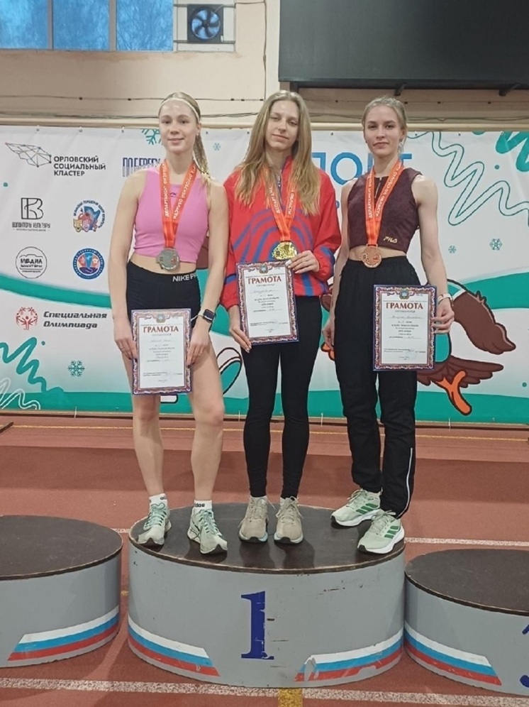 Мценская спортсменка стала победителем Кубка Орловской области по лёгкой атлетике
