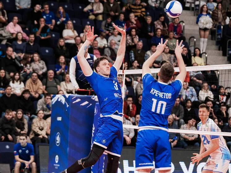 Волейболисты «Динамо-ЛО» сыграют с «Кузбассом»