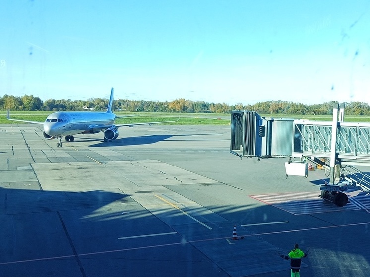 В Красноярске самолет совершил штатную посадку по решению экипажа