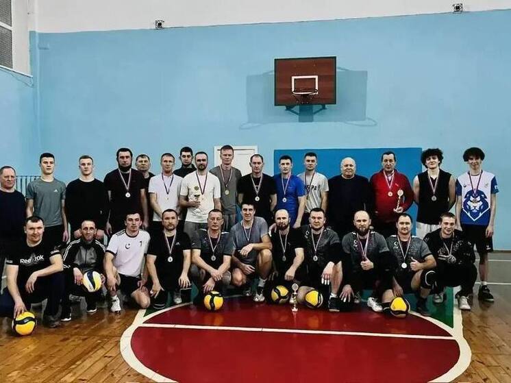 В Пензенской области состоялся турнир по волейболу, посвященный участникам СВО