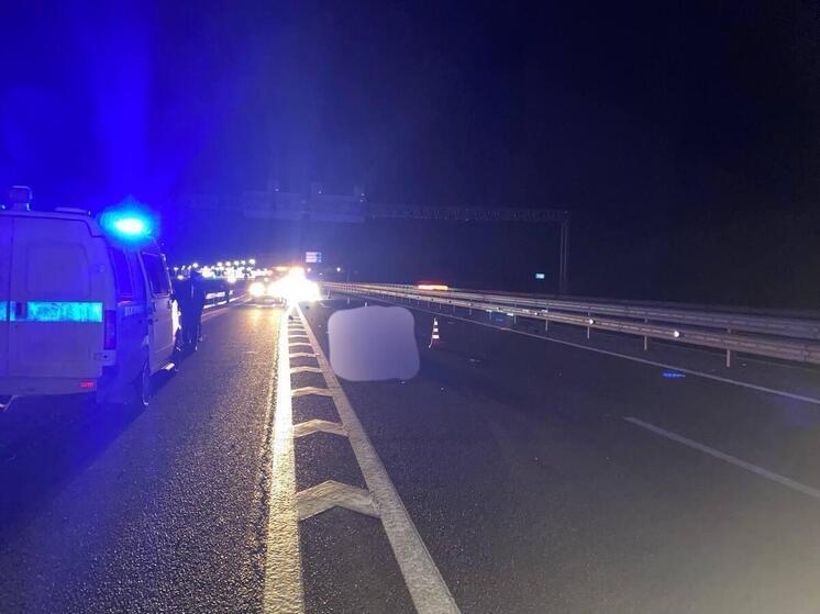 Мужчина погиб под колёсами автомобиля на трассе «Таврида» в Крыму