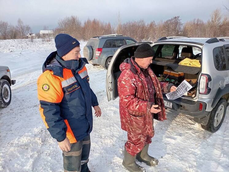 Спасатели проводят рейды по рыбакам во Владимирской области