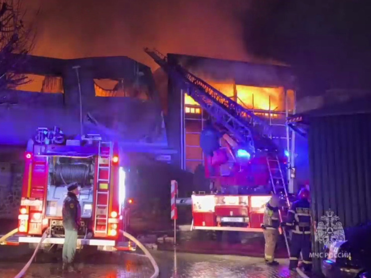 В Ялте горел торговый центр