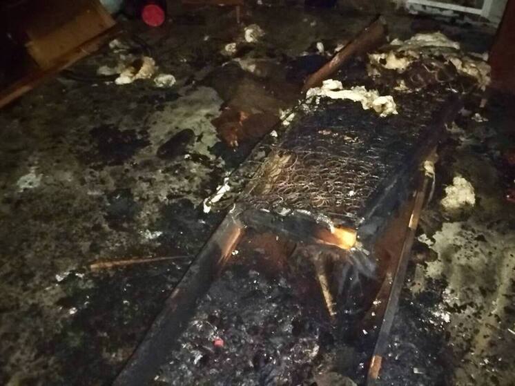 Мужчина погиб на пожаре в Хвалынском районе