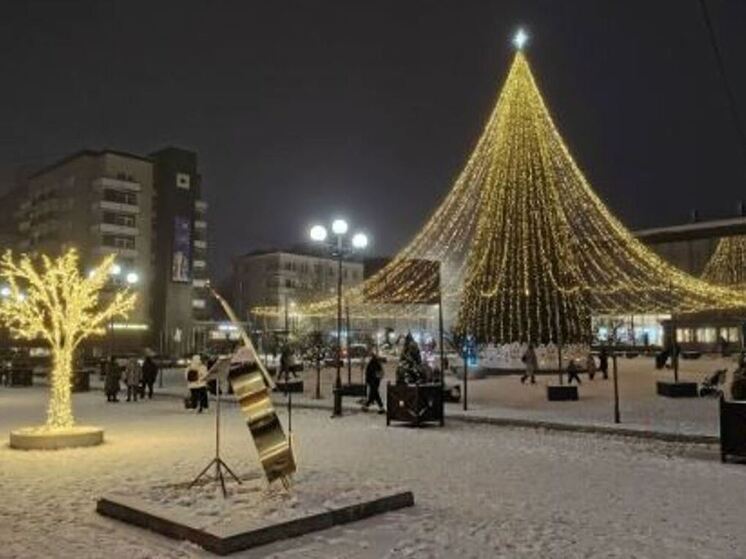 Ленинградцев попросили поддержать Лугу в федеральном конкурсе на лучшую елку