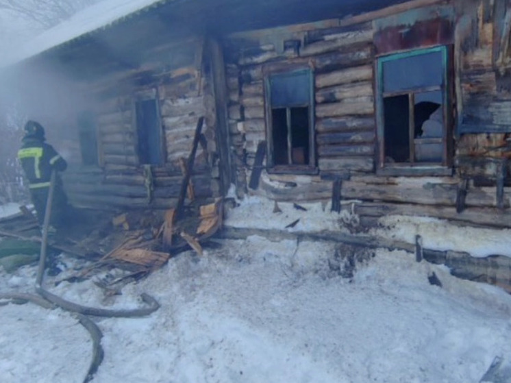 В Альметьевском районе на пожаре погиб мужчина